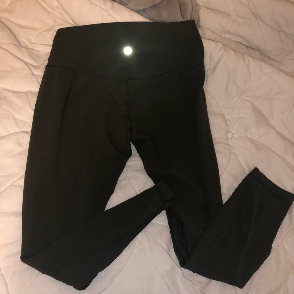 Lululemon align 25” pant olive size 10